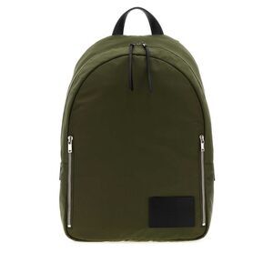 Jil Sander Men Olive Green Fabric Urban Backpack